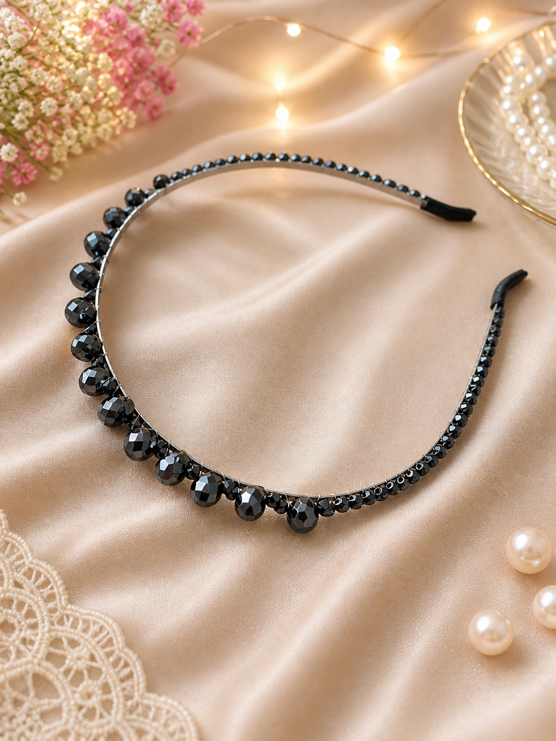 Crystal Beaded Hairband