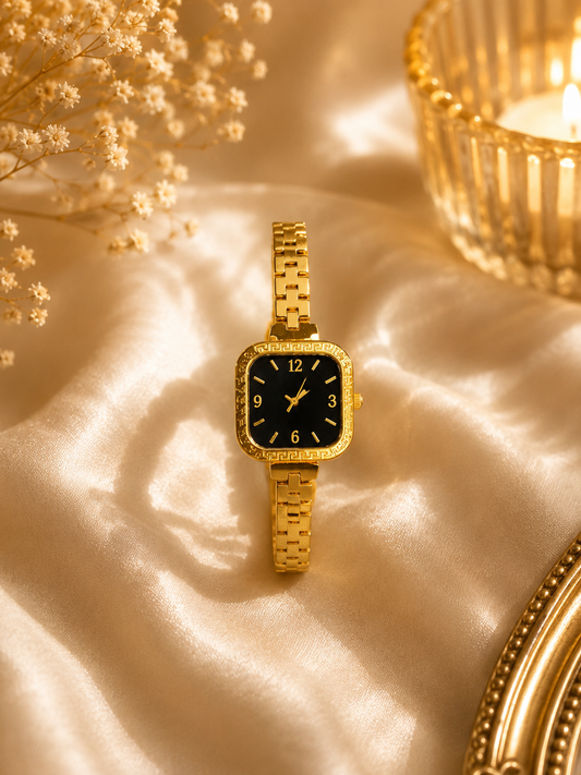 Classic Watch Design Bracelet – Golden Edition
