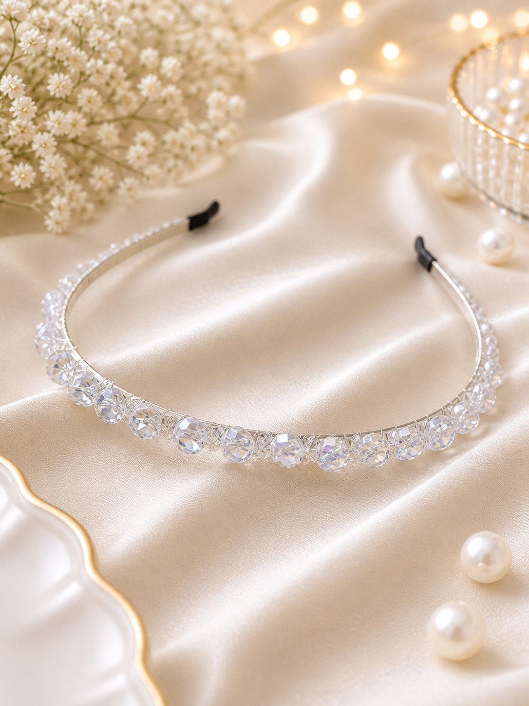 Crystal Beaded Hairband