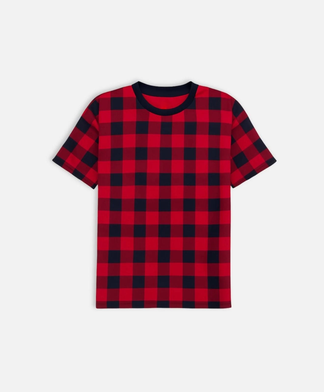 Girls Checkered T-Shirt