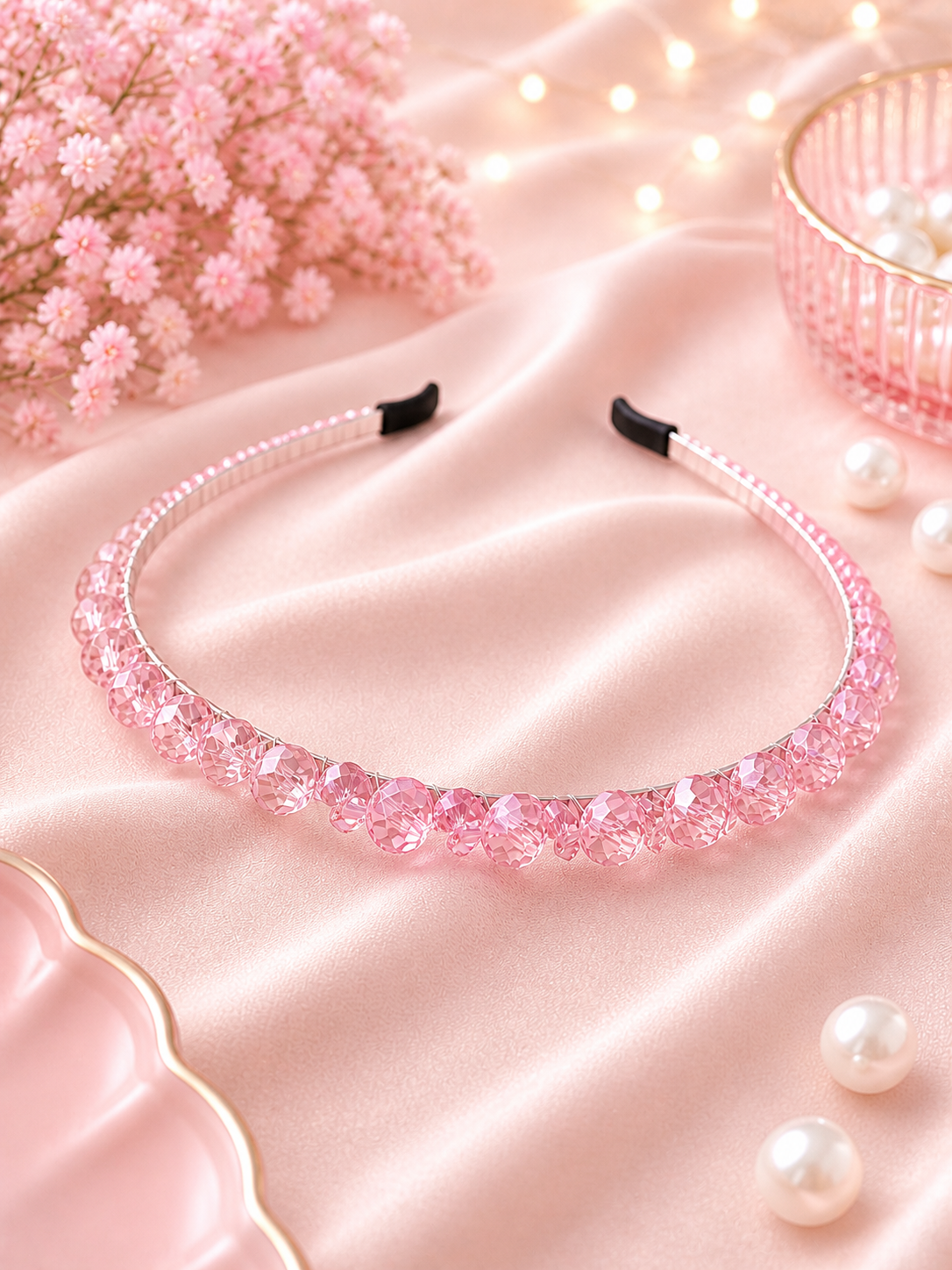 Crystal Beaded Hairband
