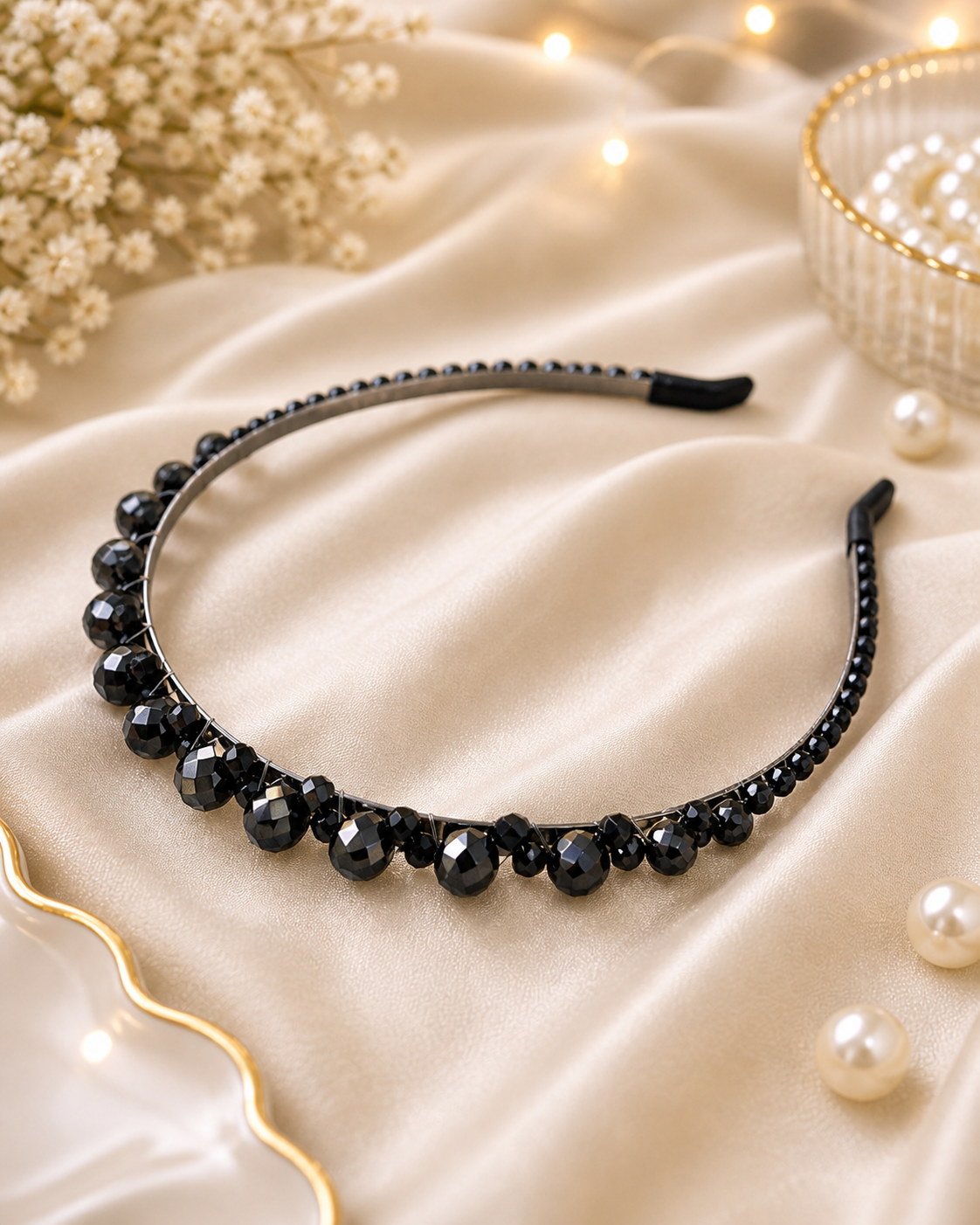 Crystal Beaded Hairband