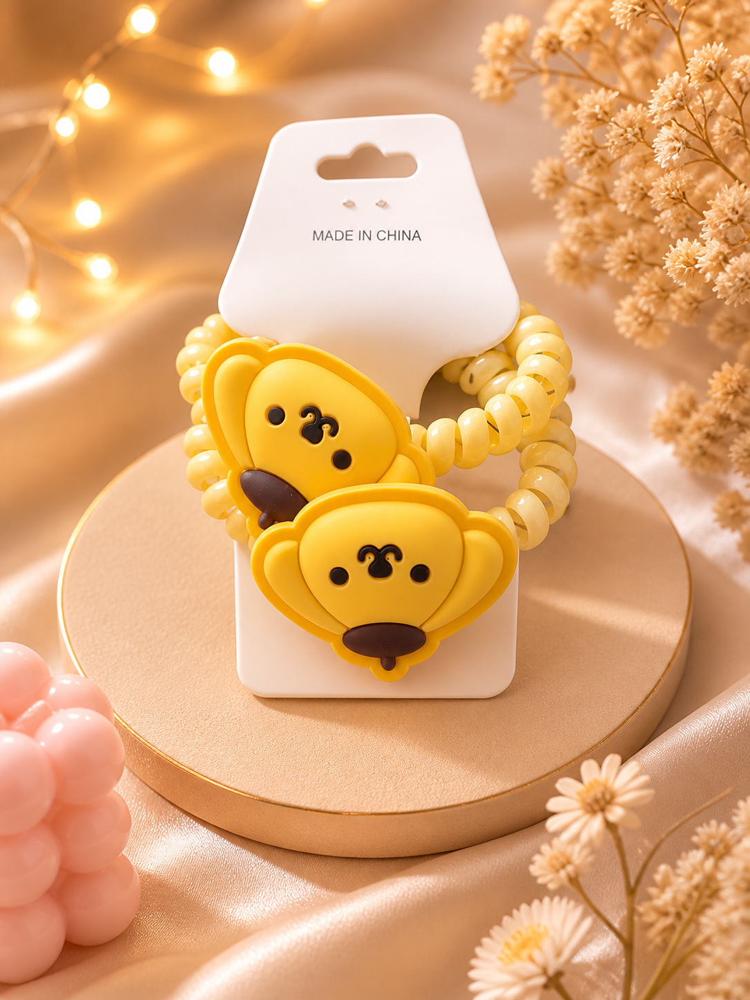 Cute Cartoon Hair Tie Set