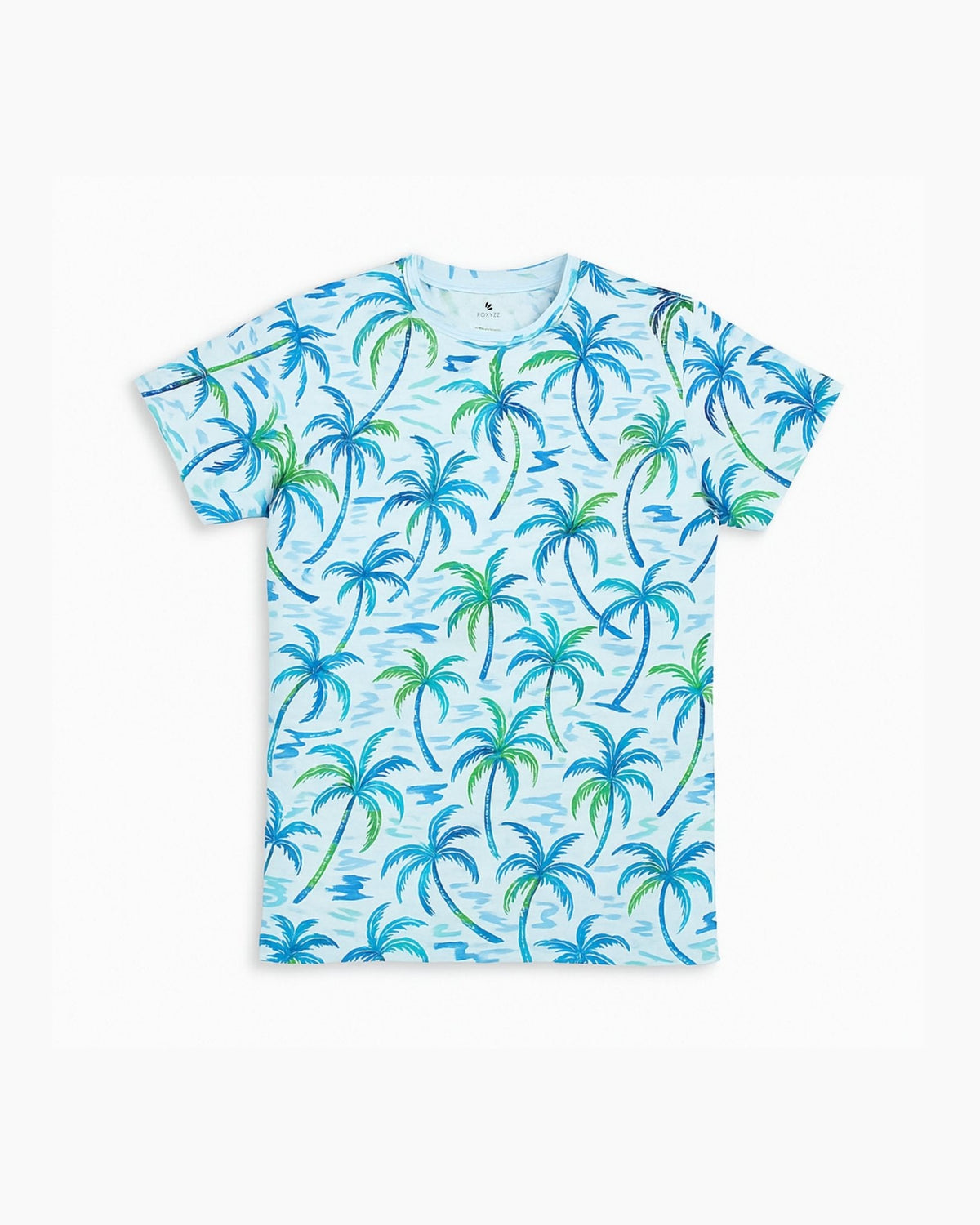 Tropical Palm Print Tee