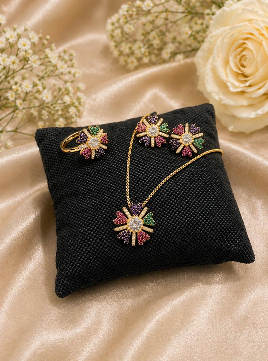 Blooming Hearts Jewelry Gift Set