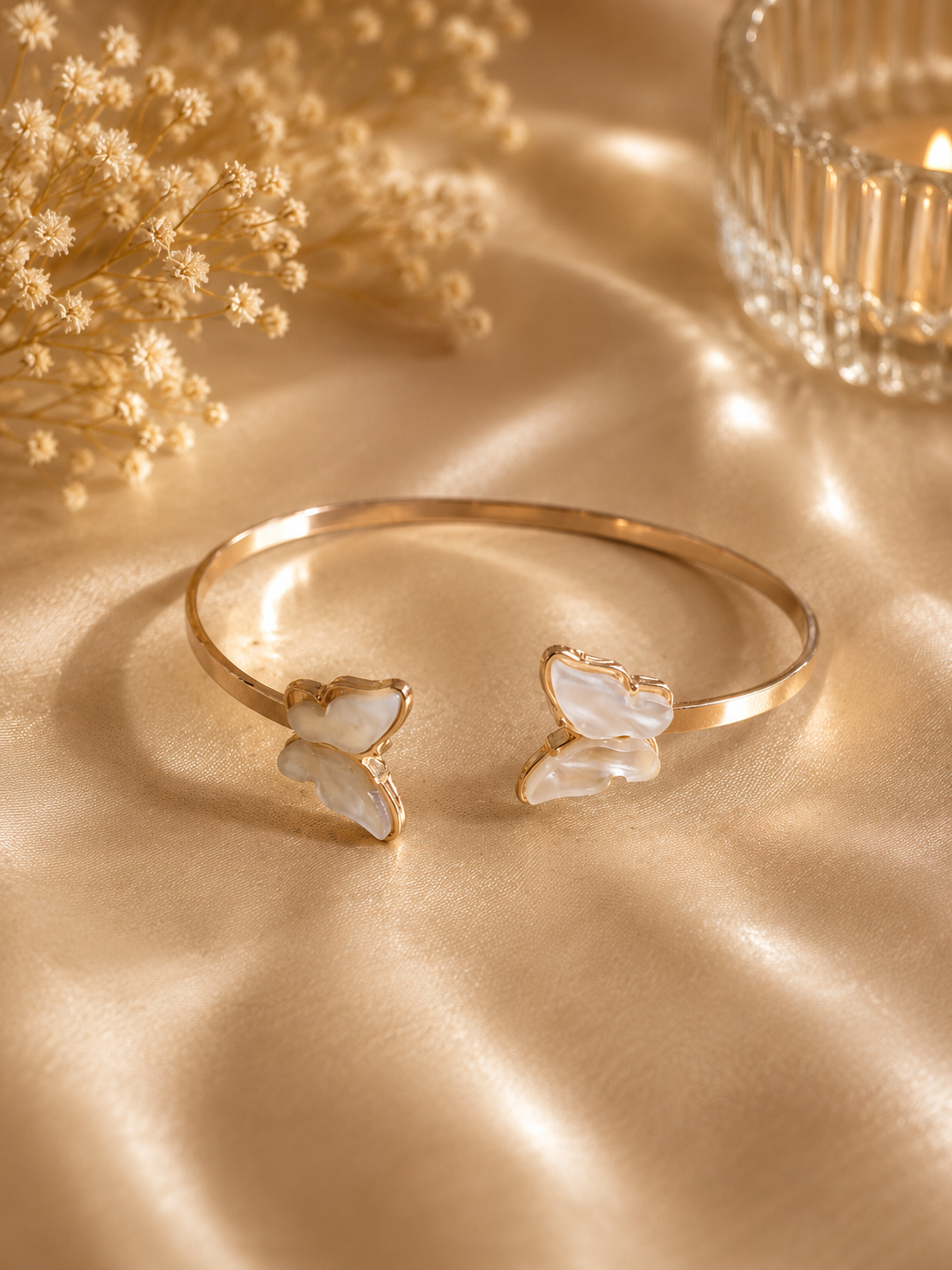 Pearl Butterfly Bracelet