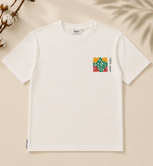 Irasuto Studios Floral Graphic T-Shirt