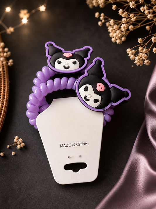 Cute Cartoon Hair Tie Set