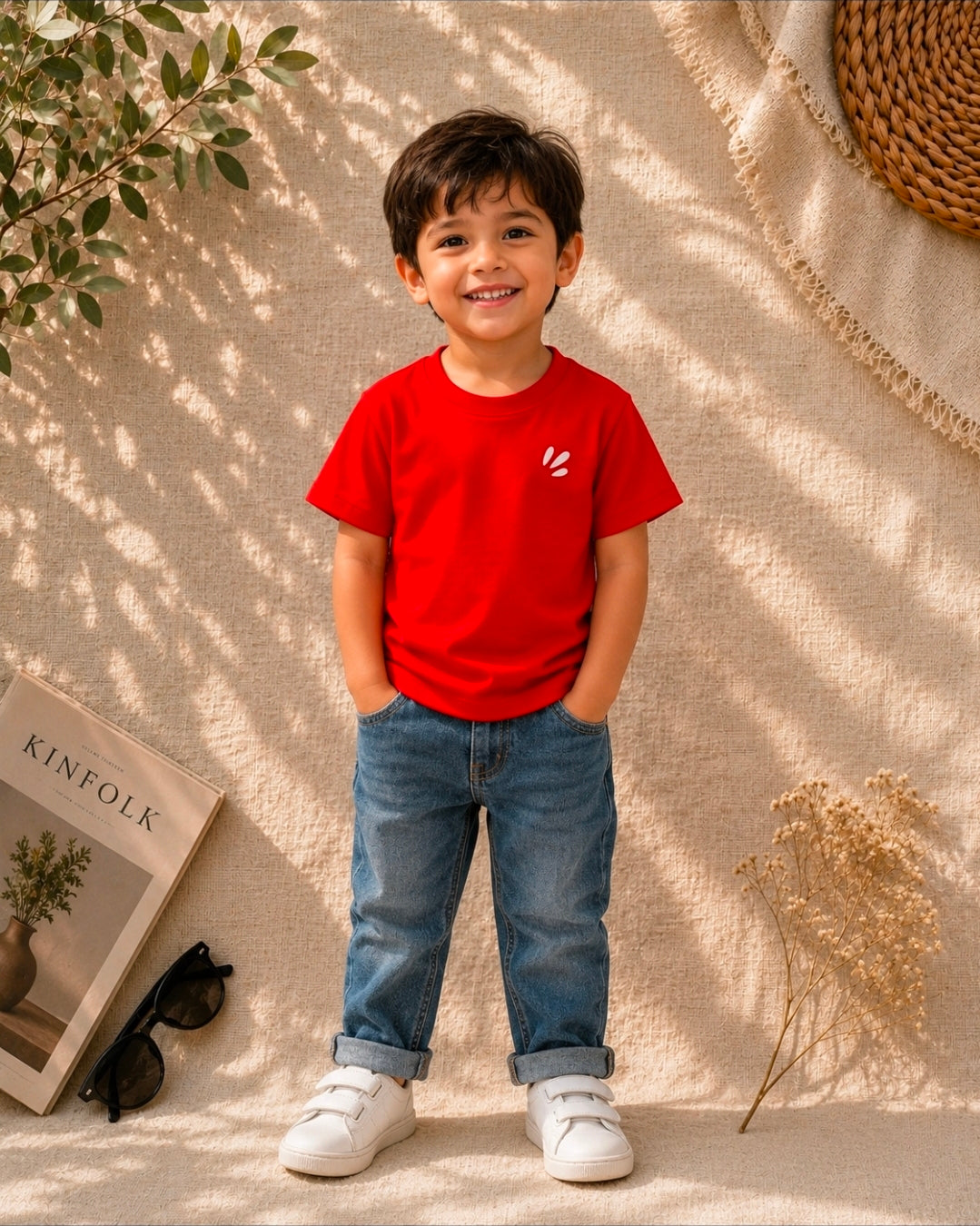 Classic Red Essential Tee