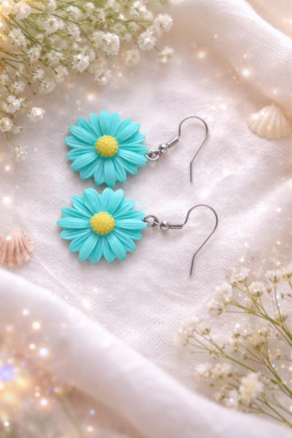 Bloom Daisy Drop Earrings