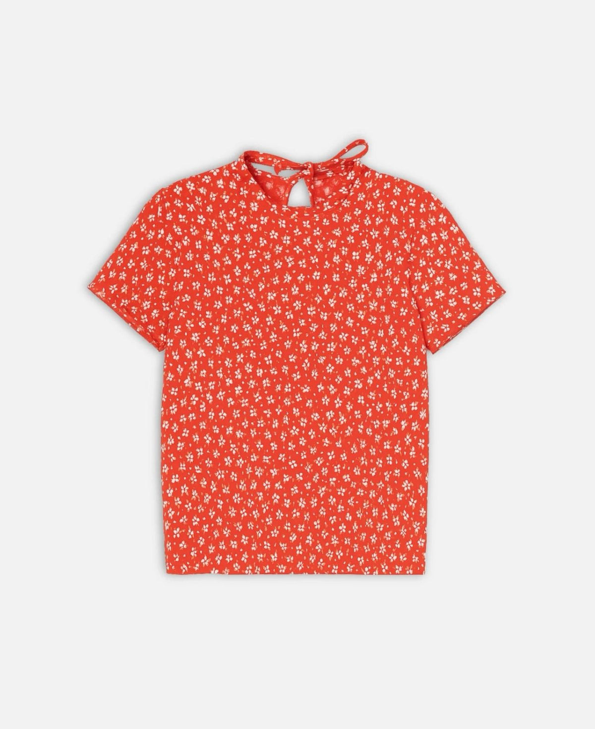 Girls Floral Print Top