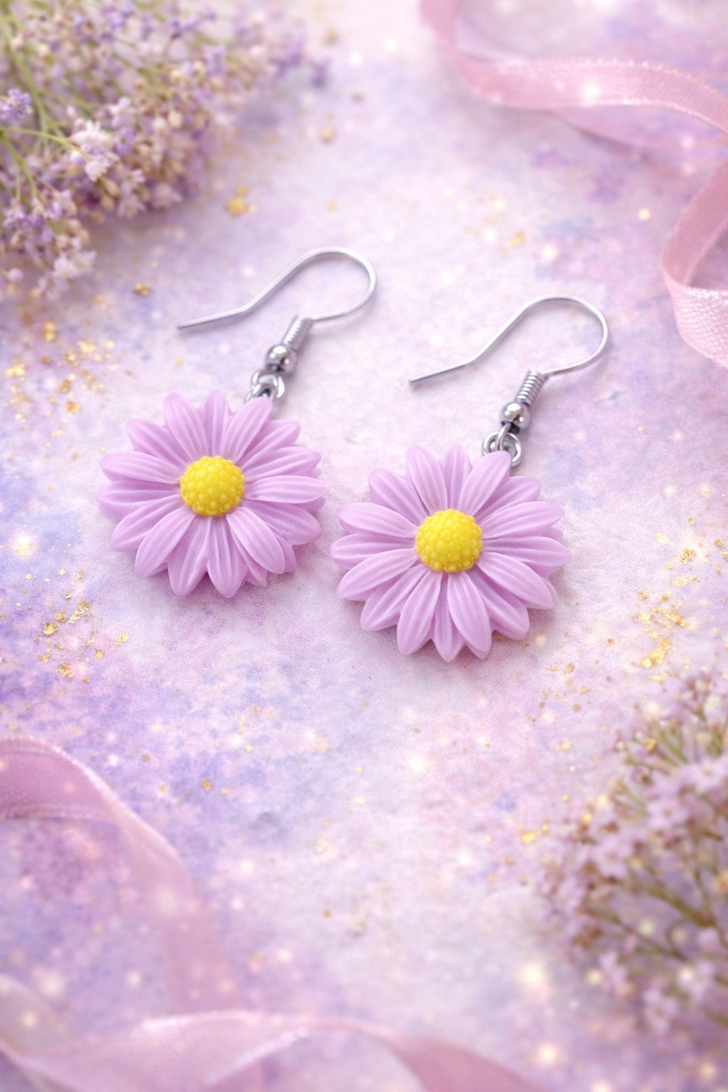 Bloom Daisy Drop Earrings
