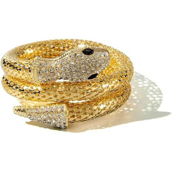Snake Wrap Bracelet – Bold Elegance in Gold
