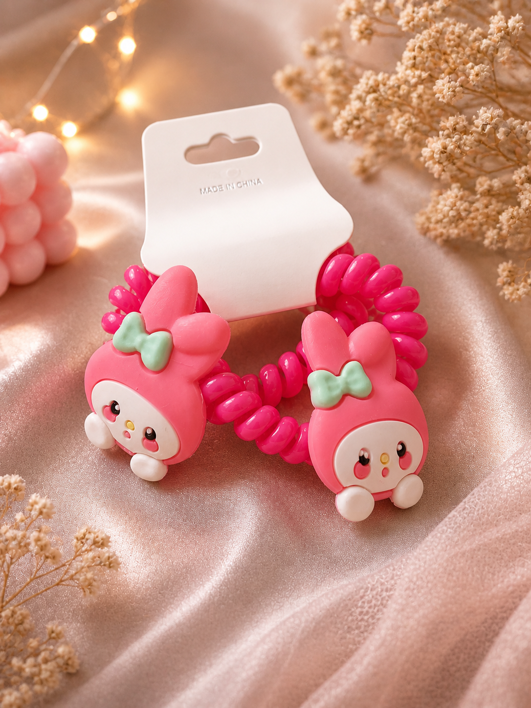 Cute Cartoon Hair Tie Set