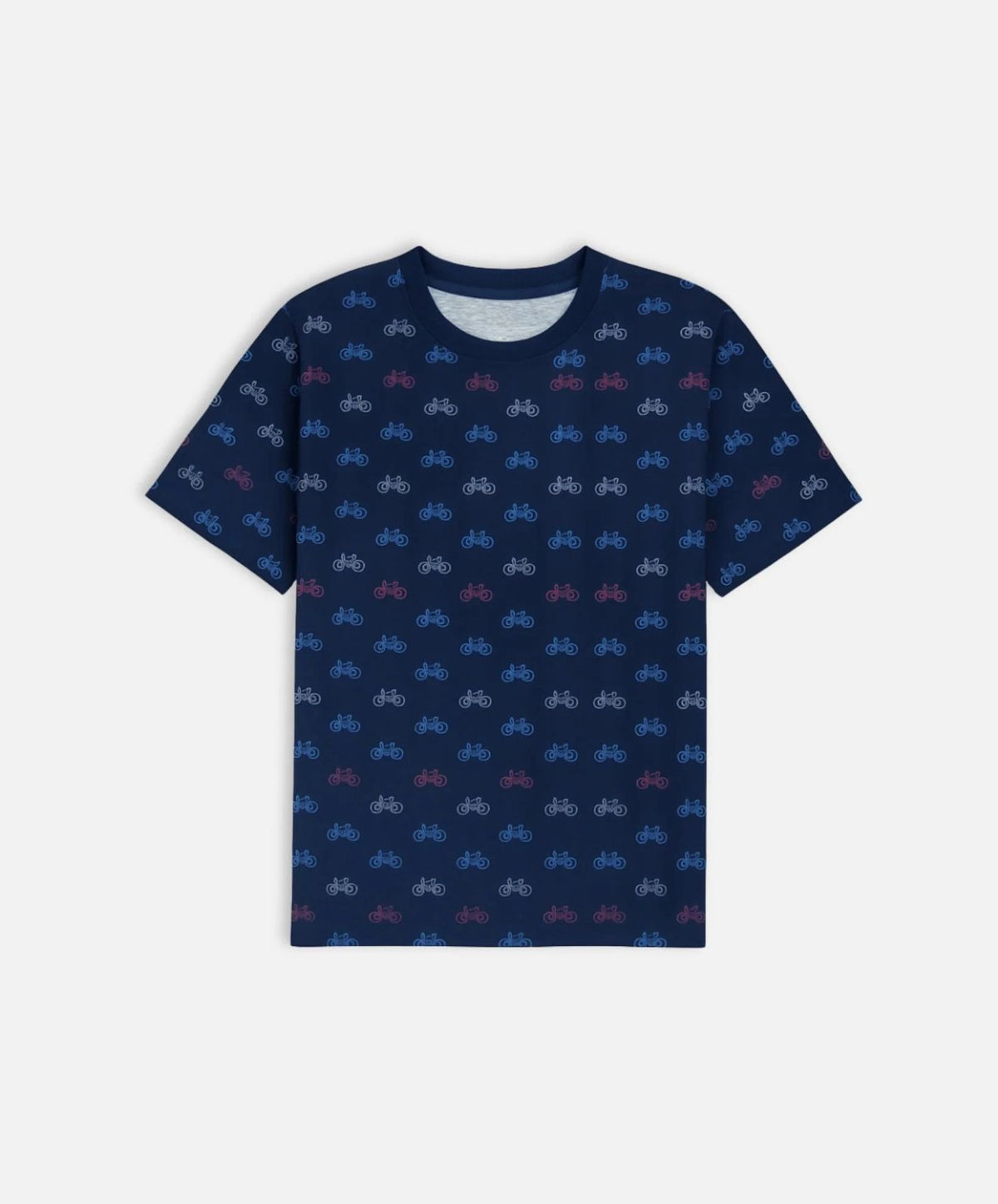 Girls Bicycle Print T-Shirt