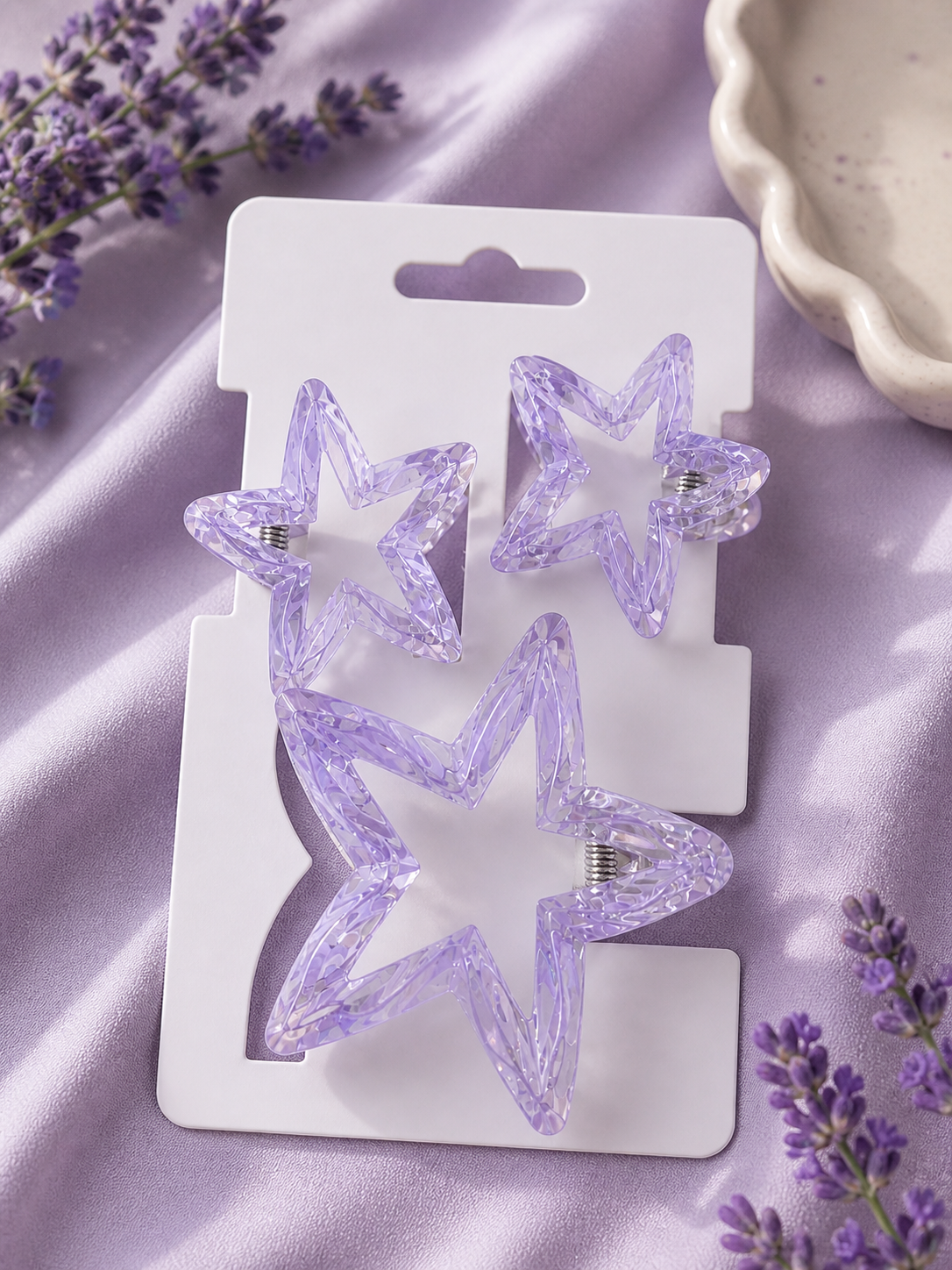 ⭐ Aurora Star Hair Claw Clip Set