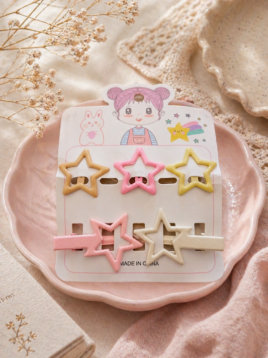 ⭐ Star Hair Clip Set
