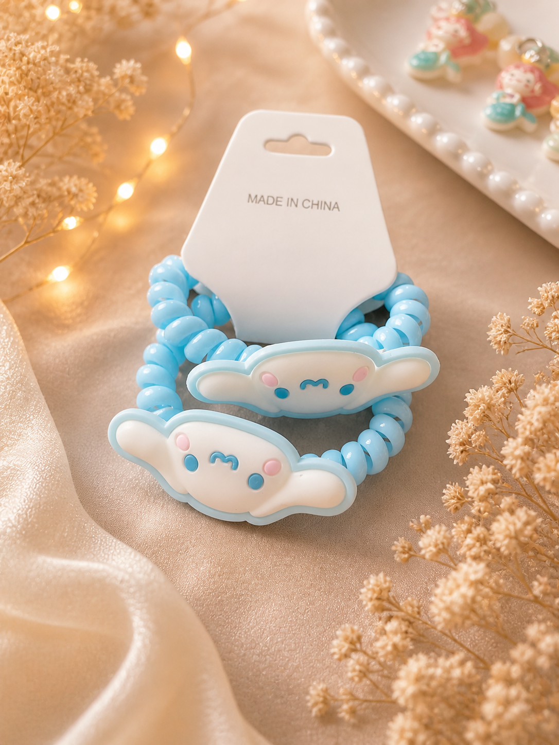 Cute Cartoon Hair Tie Set