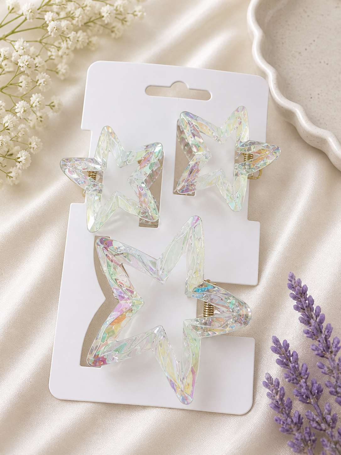 ⭐ Aurora Star Hair Claw Clip Set