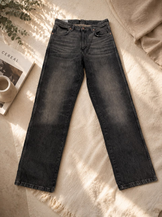 Men's Grey Baggy Jeans
