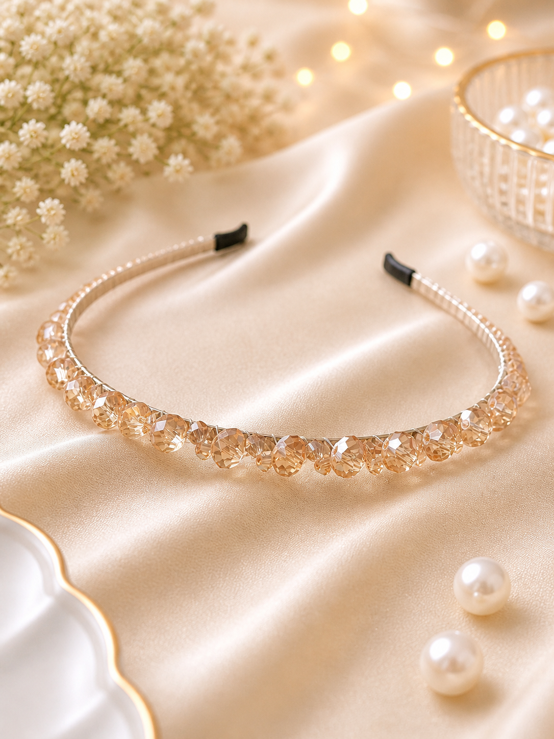 Crystal Beaded Hairband
