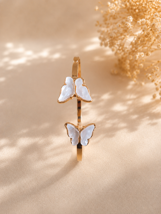 Pearl Butterfly Bracelet